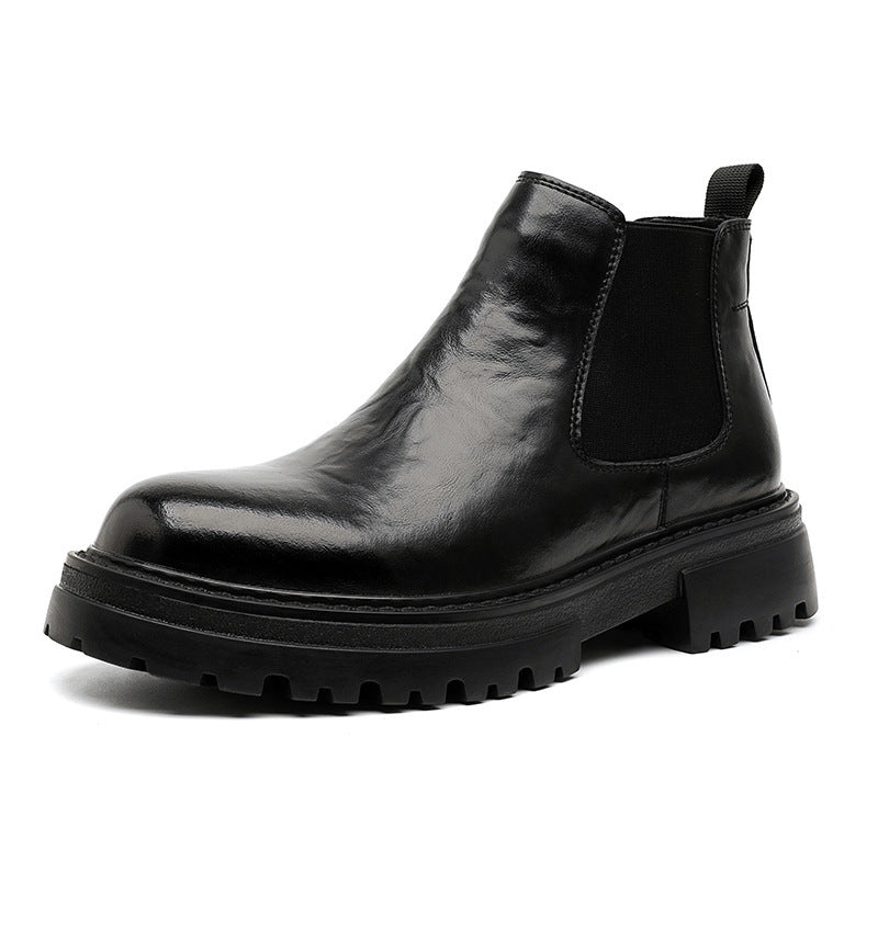 Low-top Martin Boots Mid-top British Style Men's Shoes