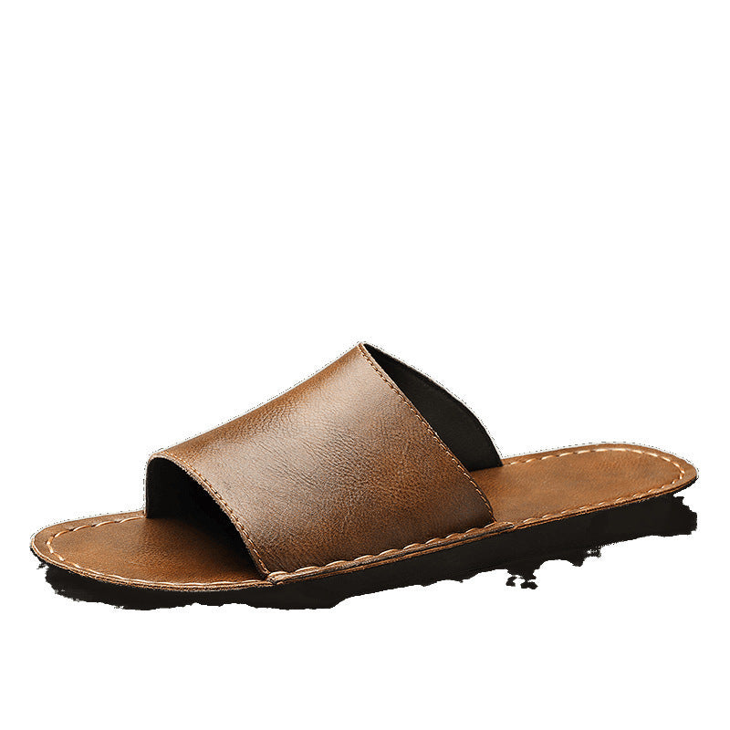 Spring And Summer New Men's Outdoor Leather Sandals