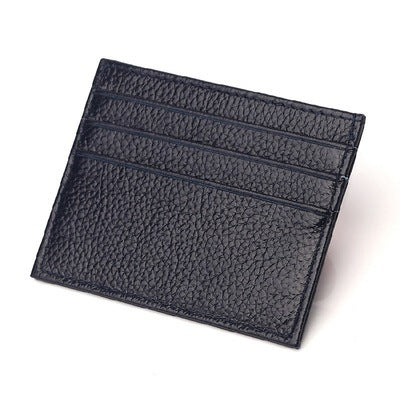 Men's And Women's Multi-Card Position Leather Small Card Holder For Men