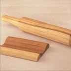 Teak Wood Belan With Stand Set