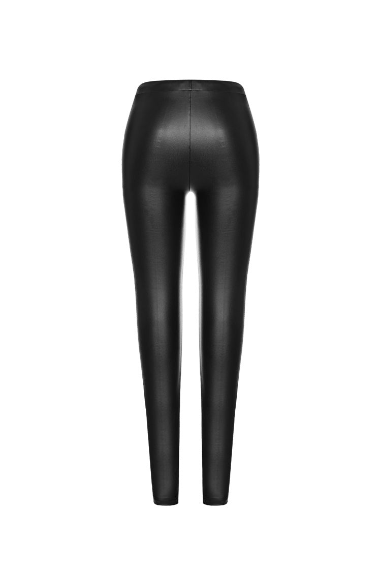 Leggings Punk Embroidery Positioning Flower Stretch Leggings Women's Pants