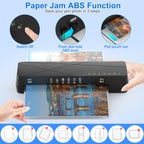 1Pc 13Inch Laminator Machine Hot And Cold Mode A4 Personal Thermal Laminator With ABS Function 60S Warm Up Time 30Mins Auto Off For Home Office School Business