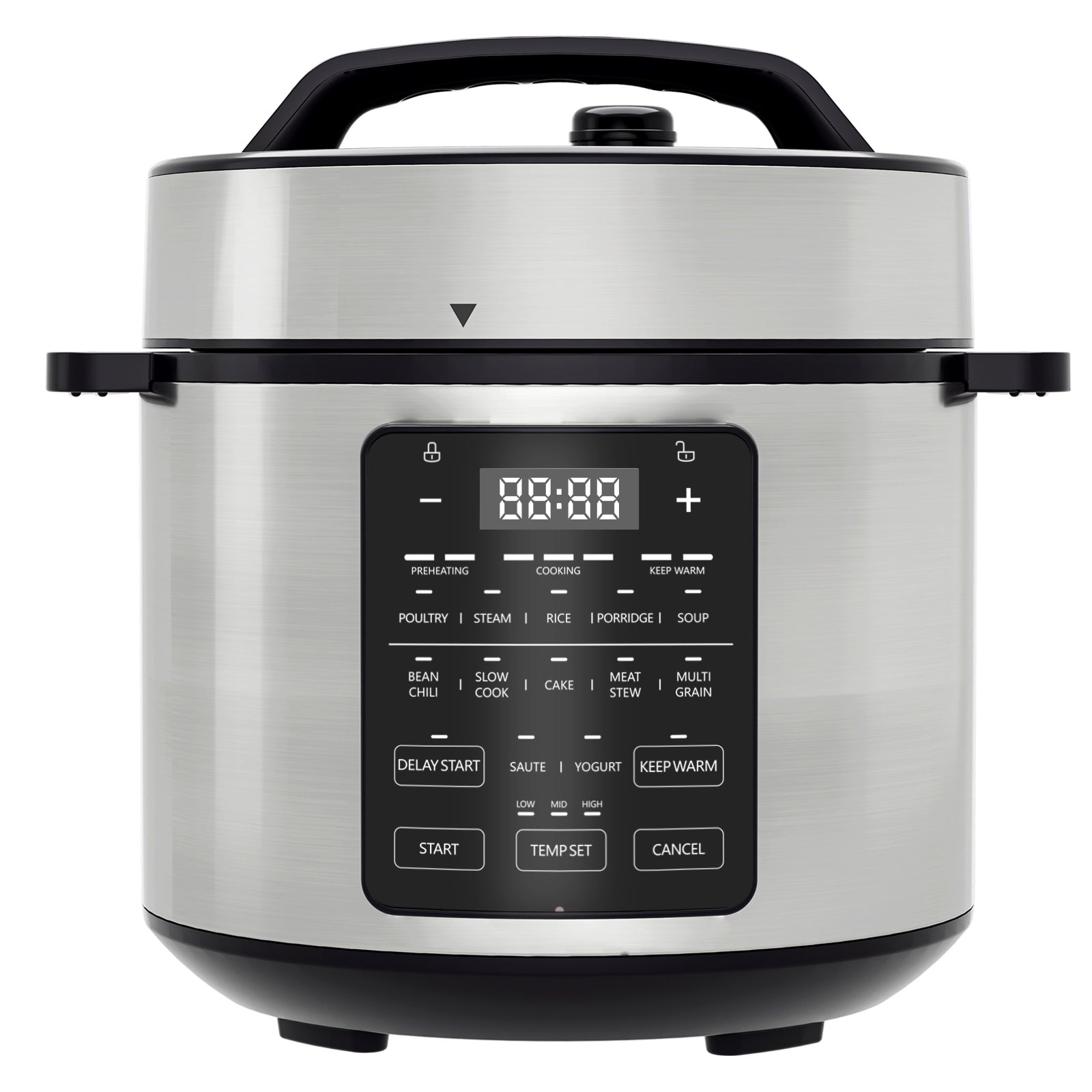 9 In 1 Electric Pressure Cooker, Warmer & Sterilizer, Saute, Slow Cooker, Rice Cooker, Multi-Functional Smart Pot