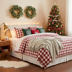 2PCS Set Christmas Wreath Eucalyptus Candle Rings 14.2in Green Artificial Plants Home Door Decor Holiday Wall Pendant FBA Shipment - The Premium