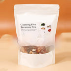 Ginseng Wubao Tea Healthy Nutrition Easy To Carry