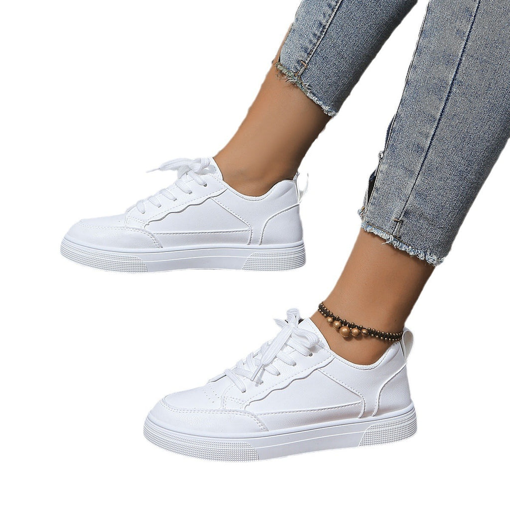 Spring New Ins Trendy Students Versatile Casual Sports White Shoes