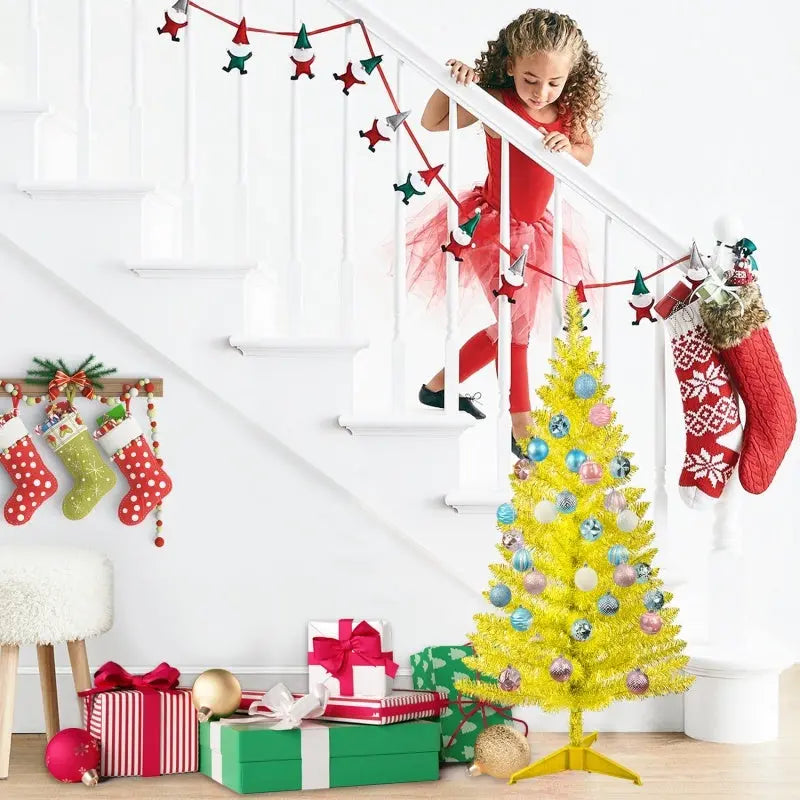 4ft Golden Tree Christmas Tree - The Premium