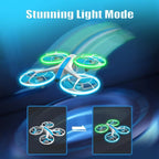 4DRC V33 RC Drone WIFI FPV 6K HD Dual Camera Selfie Quadcopter 360  Rolling Toy - The Premium