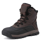 Fleece-lined Warm Plus Size High-top Men's Boots
