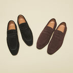Summer Slip-on New Japanese Style Simple Suede Shoes