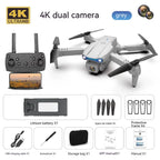 E99pro Aerial Drone 4k High-definition Dual Camera Three Sided Camera