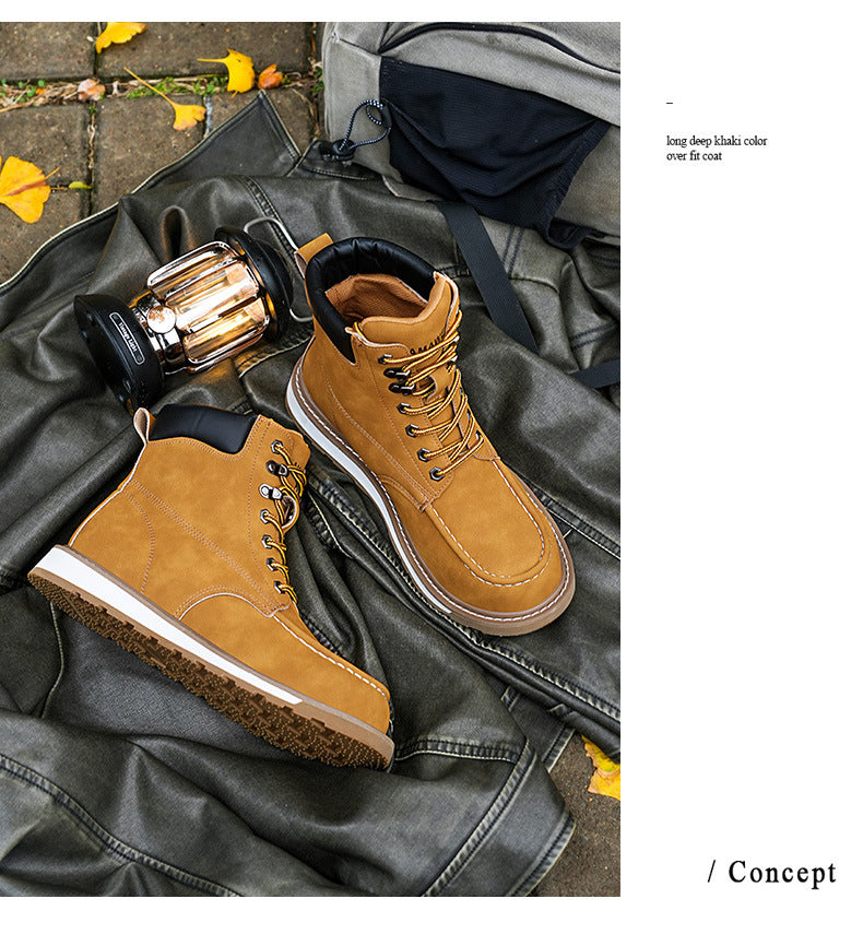 Men's Safety Shoes Deodorant And Breathable Anti-smashing