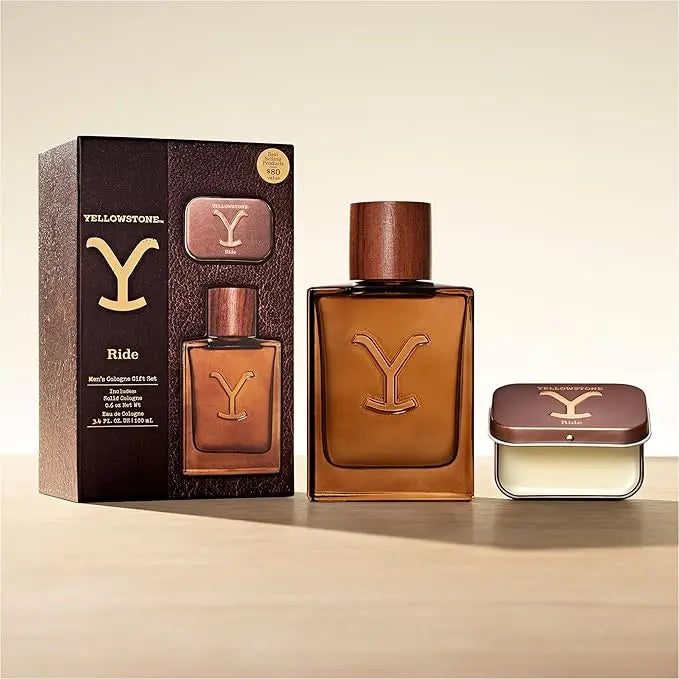 Tru Fragrance Beauty Yellowstone Ride Men’s Cologne Gift Set – Bold, Masculine Scent for Everyday Wear AJ PRIME