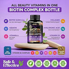 Biotin 25,000 Mcg – Boost Energy, Hair, Skin & Nails Health AJ PRIME