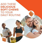 Qunol Turmeric & Ginger Soft Chews – 750mg Turmeric with Ultra High Absorption, Joint & Inflammation Support, 90 Count AJ PRIME