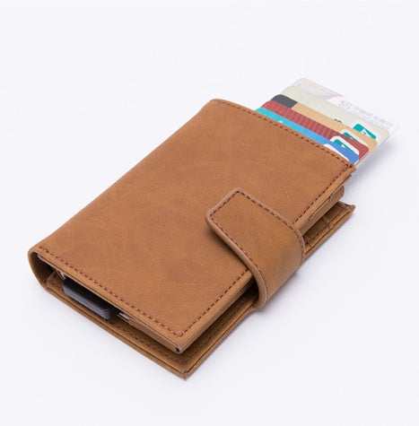 Metal aluminum box card package automatic card type