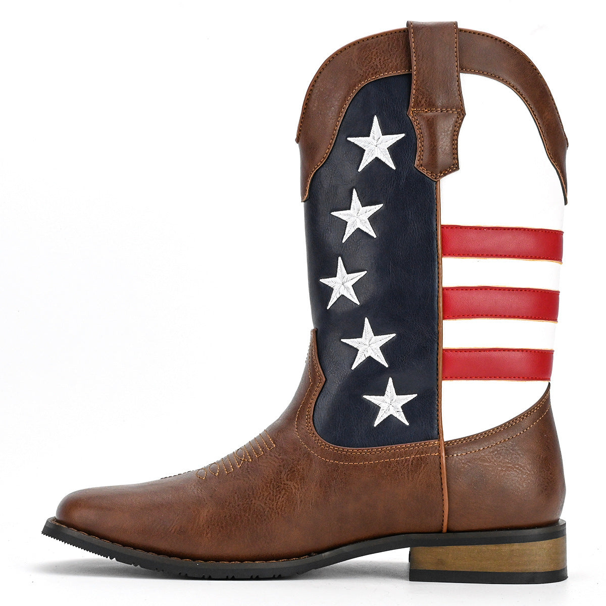 Five-pointed Star Suit Men's Western Cowboy Boot