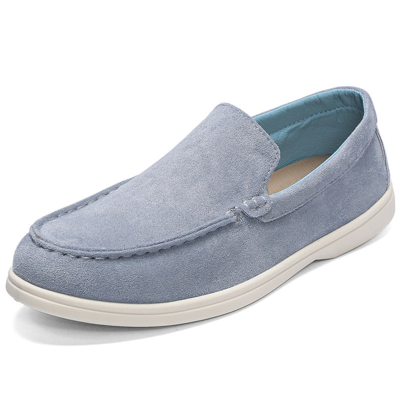 Slip-on Suede Loafers Shoe Cover Lazy Feet