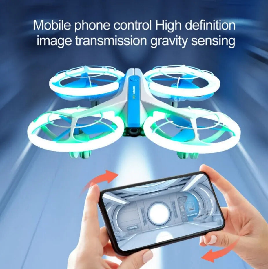 4DRC V33 RC Drone WIFI FPV 6K HD Dual Camera Selfie Quadcopter 360  Rolling Toy - The Premium