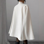 New Chinese Classic Frog-button Oversized Wool Coat