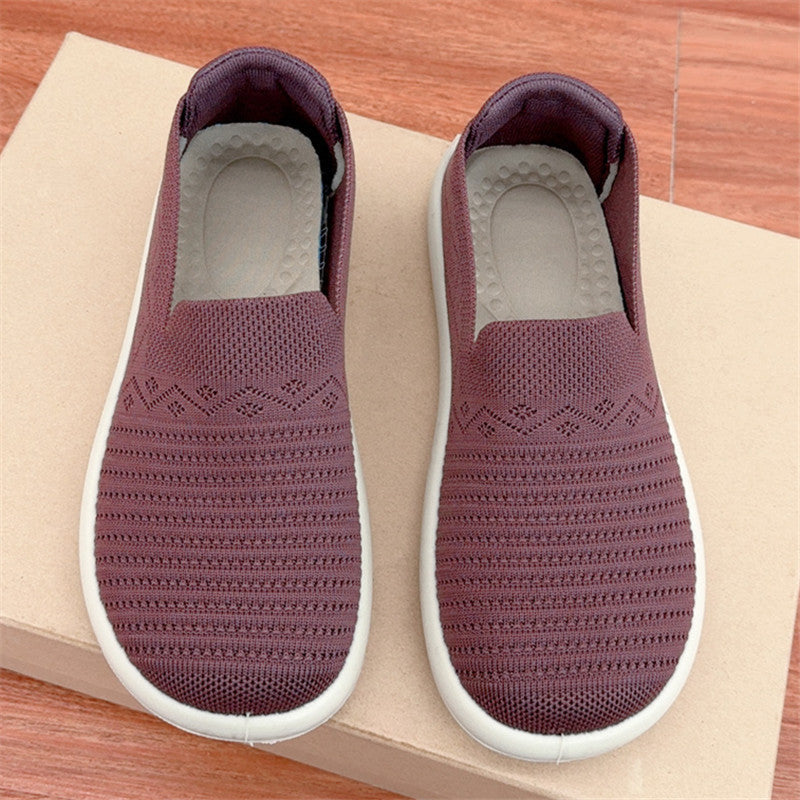 Spring Old Beijing Cloth Shoes Women Breathable Flat