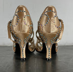 Diamond Latin Dance Women's High Heel Dancing Shoes