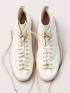 Leather Casual Shoes Platform Boxing Board Shoes