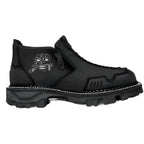 Men's Short Boots Round Toe Large Size Side Zipper Martin Boots