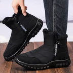 Men's Fleece-lined Thick Snow Boots