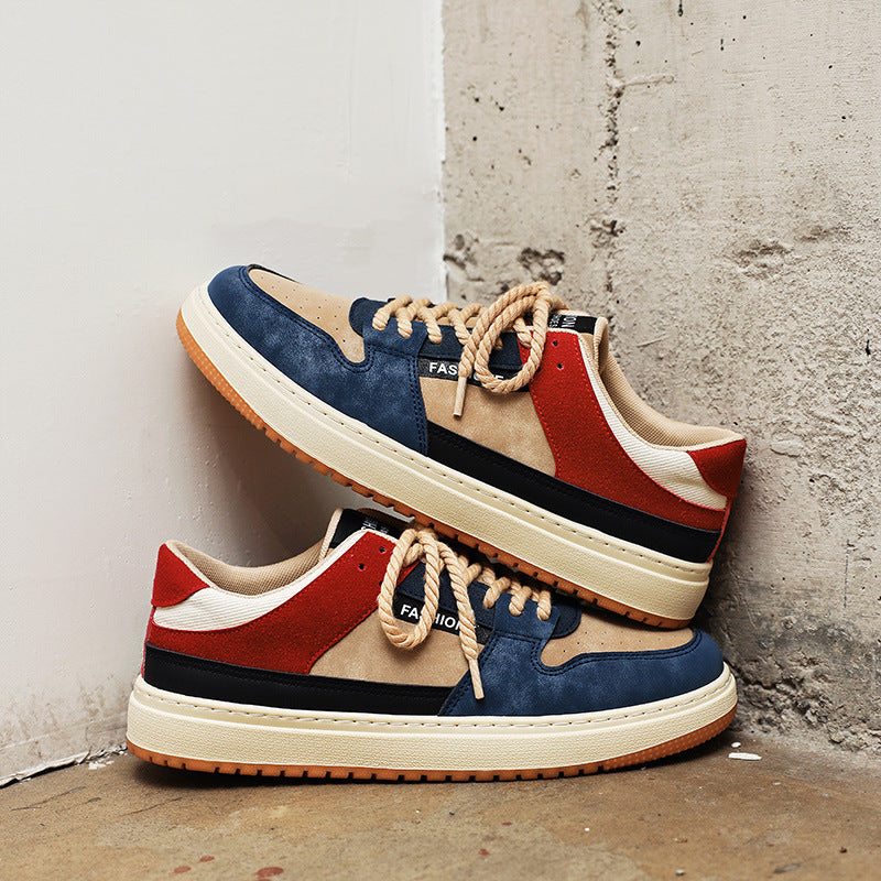 Autumn New Sports Casual Simple Fashion Lace-up Men's Shoes