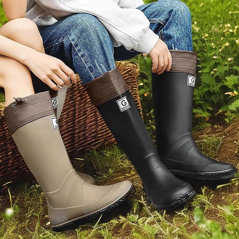Men's And Women's High Non-slip Wear-resistant Rain Boots