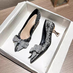 French Style Pumps Soft Bottom Not Tired Feet