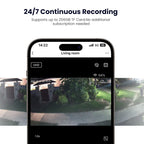 5MP 3K Outdoor WiFi Security Camera, AI Motion Detection, Color Night Vision, Spotlight & Siren, Two-Way Talk, Works With Alexa & Google Home