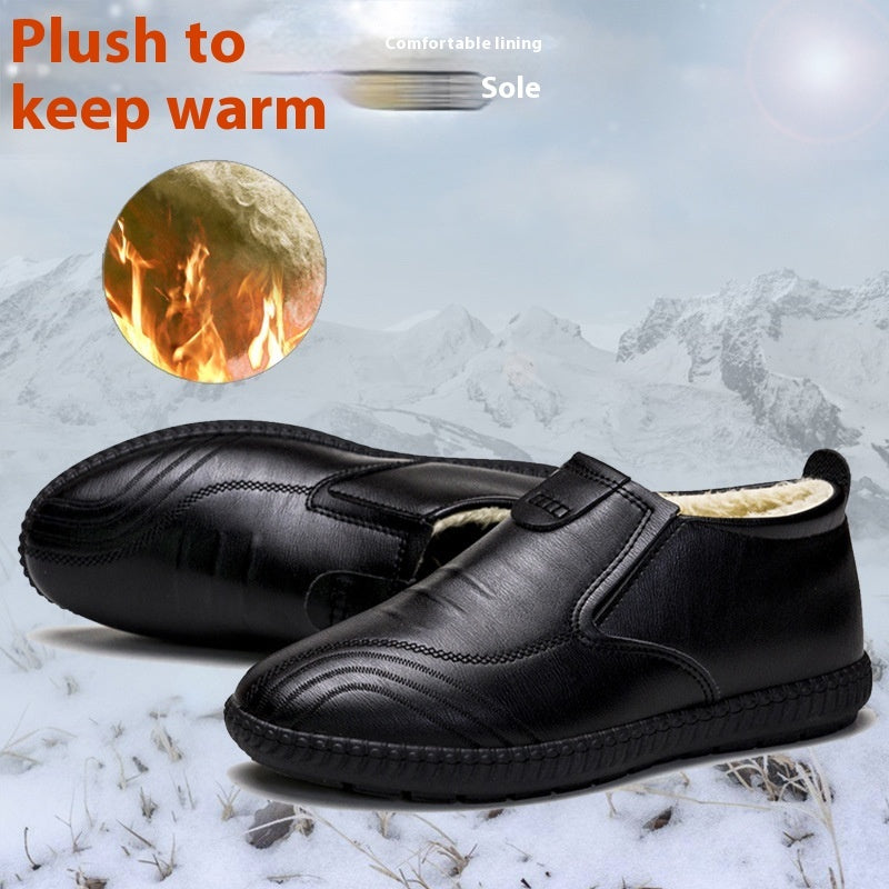 Men's Winter Fur Cold-resistant Warm Shoes