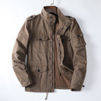 Casual Youth Jacket Loose Zip Men's Coat