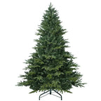 Artificial 4ft Green Christmas Tree With 856 PE PVC Mixed Branch Tips, Steel Wire, Hinged Premium & Foldable Base For Indoor Holiday Decorating - The Premium