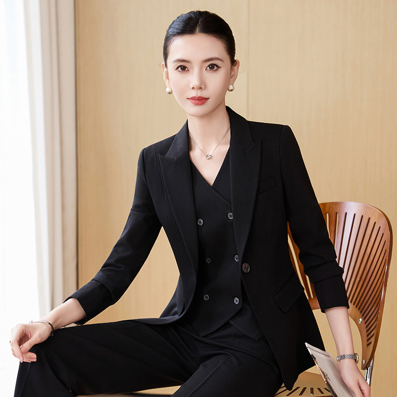 Slim-fit Design Anti-aging Vest Suit Outfit