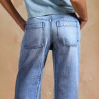 Casual Fashion Loose Jeans Trousers