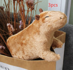 Simulation Capybara Plush Toy Capybara Cute Small Animal Doll Children Gift Decoration