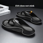 Thick Bottom Wear-resistant Cool Beach Soft Bottom High-end Men's Slippers