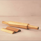 Teak Wood Belan With Stand Set