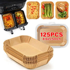 125 Pieces Of Air Fryer Baking Paper