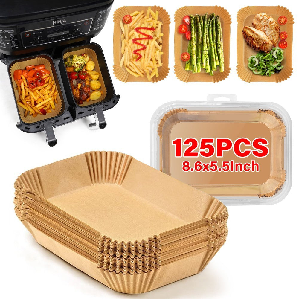 125 Pieces Of Air Fryer Baking Paper