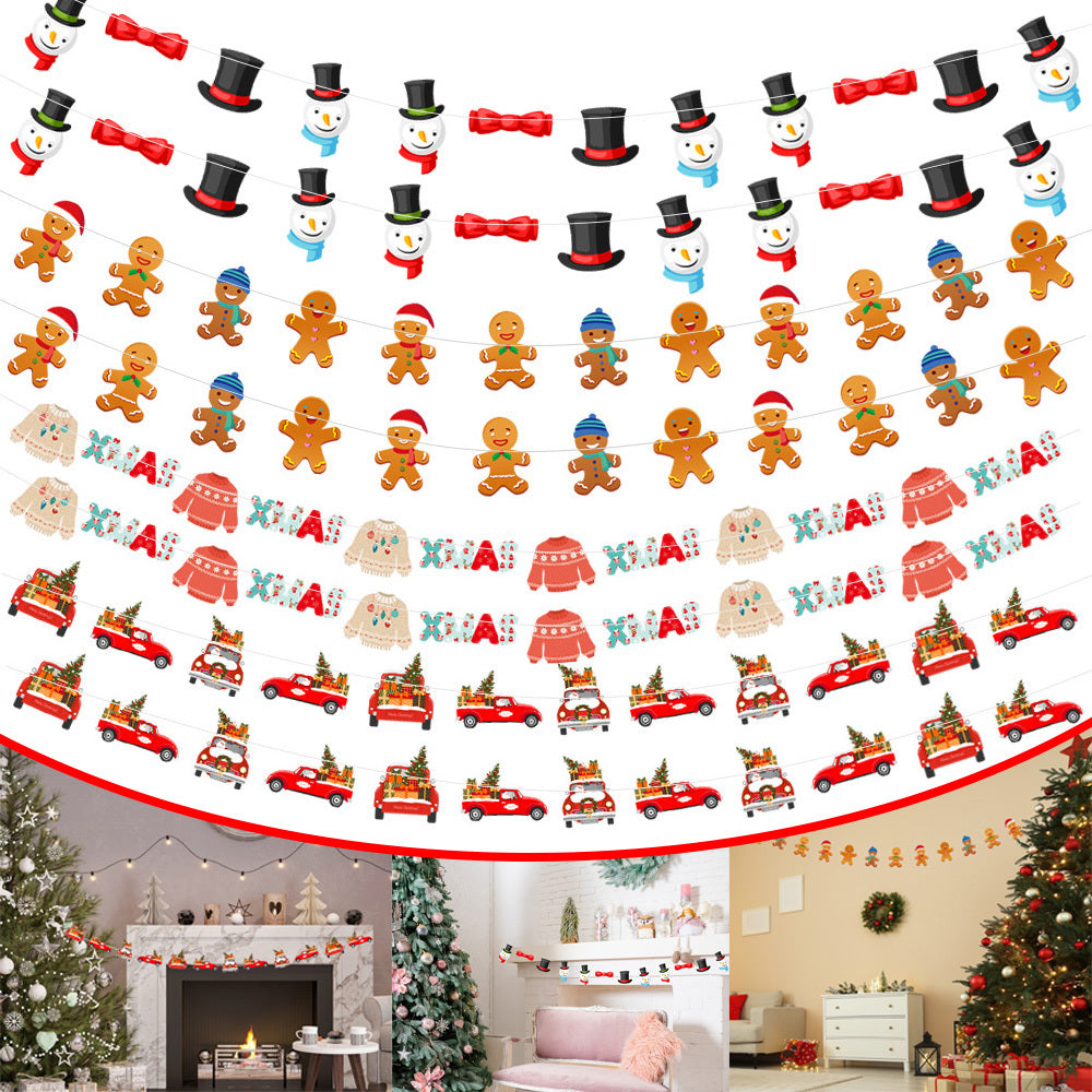 8PCS Christmas Banners - The Premium
