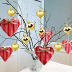 12PCS Christmas Heart Pendants - The Premium