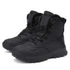 Fleece-lined Warm Plus Size High-top Men's Boots