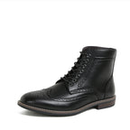 Autumn And Winter New Retro High-top Men's Work Ankle Boots