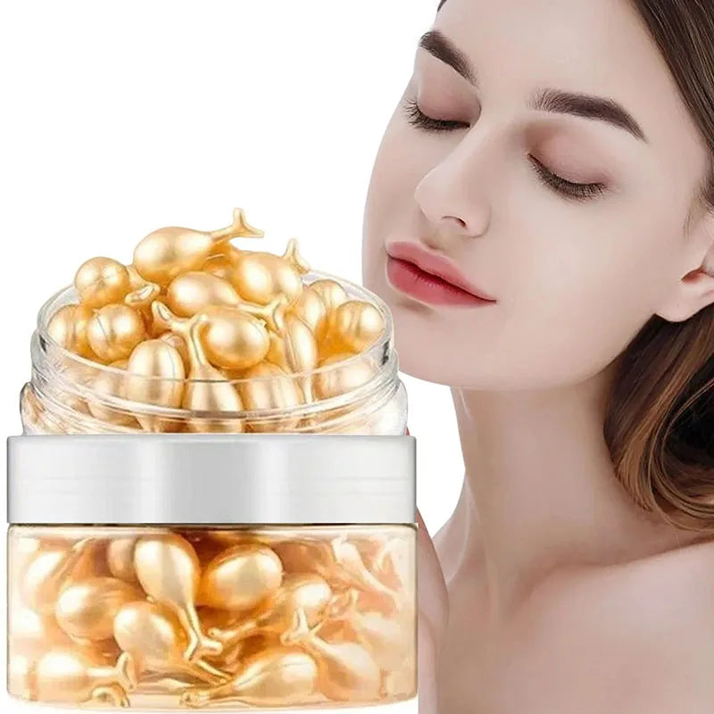 50Pcs Collagen Face Care Capsules – Spot, Acne & Wrinkle Remover | Firming, Whitening & Hyaluronic Acid Skin Care Essence – ajprime.shop AJ PRIME