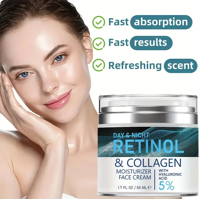 ENVISHA Retinol Collagen Cream – Anti-Aging, Wrinkle Repair & Deep Hydration | Moisturizing, Whitening & Skin Exfoliation – ajprime.shop AJ PRIME