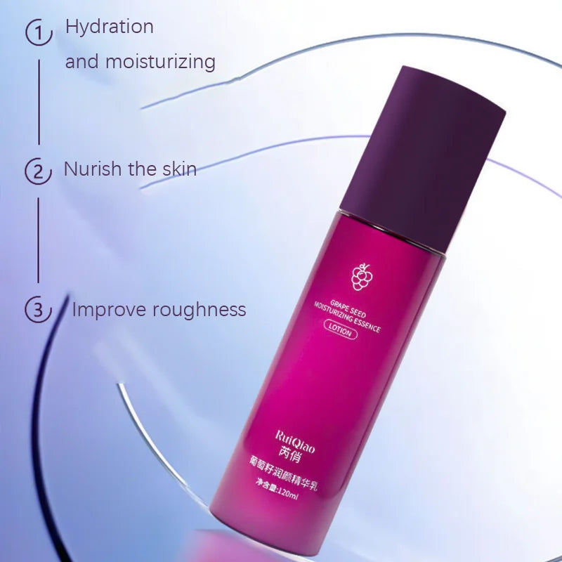 Grape Seed Moisturizing Essence Emulsion – Firming, Whitening & Anti-Aging Skin Care | Deep Hydration & Skin Nourishment – ajprime.shop AJ PRIME